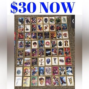 2025 LOBLAW MARVEL BE A HERO STICKERS COMPLETE SET OF 64 Sticker Cards